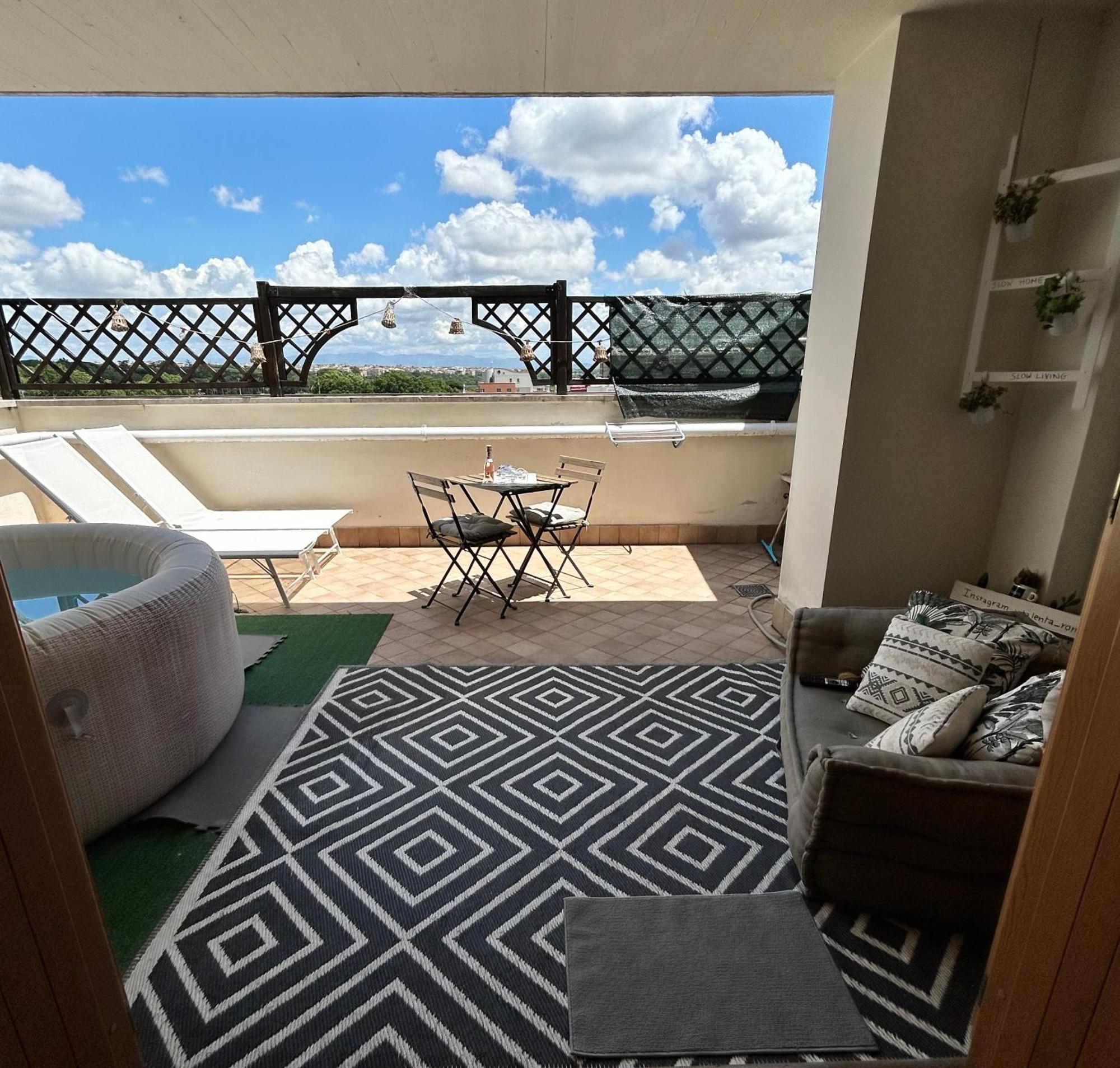 Vita Lenta Terrazza Roma Garbatella ภายนอก รูปภาพ